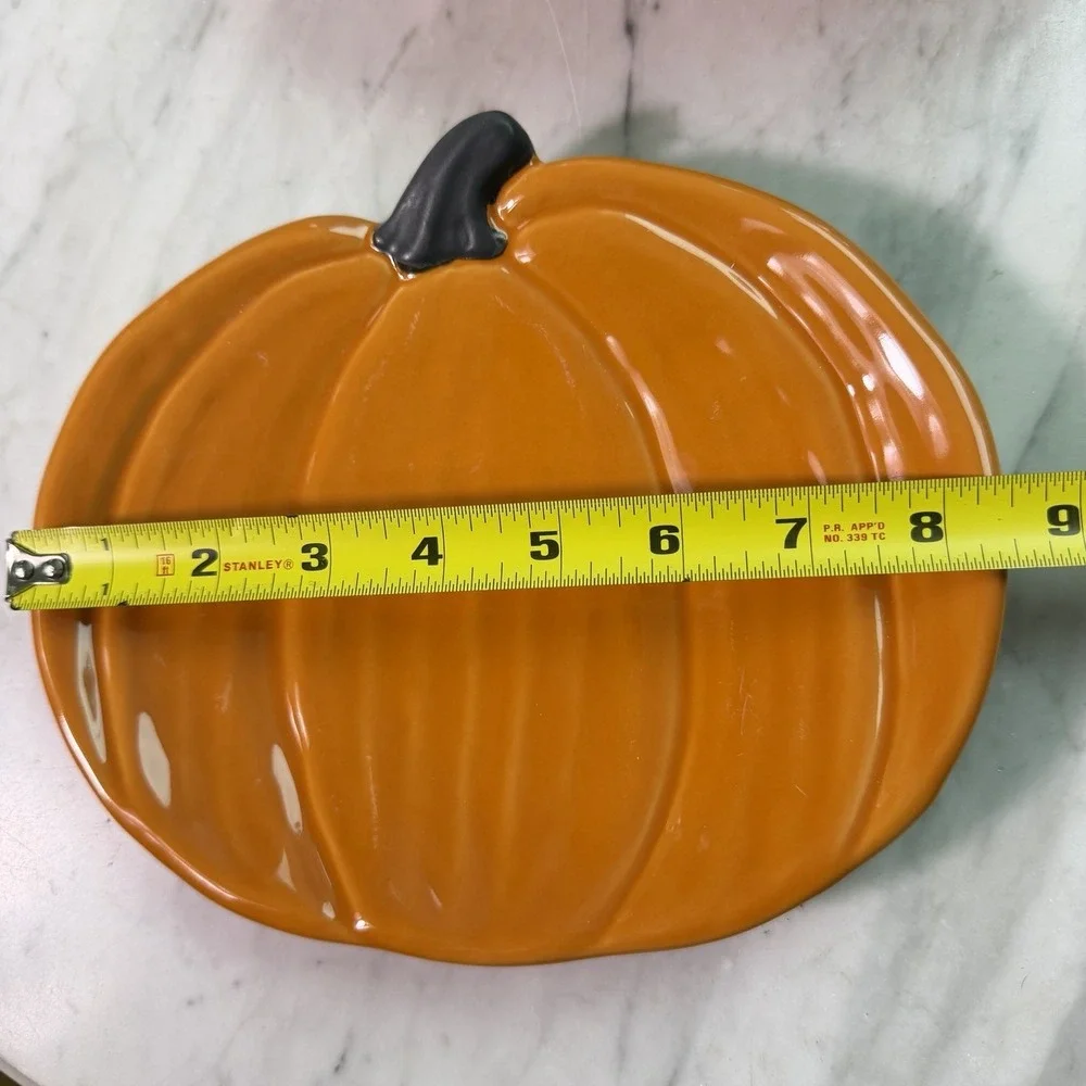 Pottery Barn Retired Rustic Pumpkin 8.5